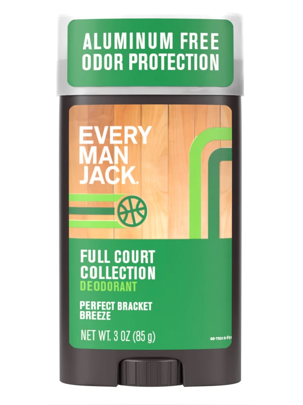 Every Man Jack Aluminum-Free Men's Deodorant - Perfect Bracket Breeze, NEW